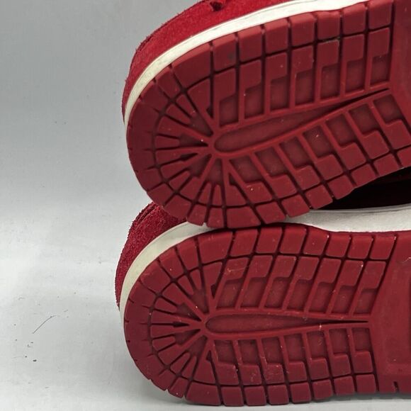 Nike SB Dunk Low Top GS Size 2.5Y Gym Red SkateBoarding Sneakers Shoe 310569605 - Picture 9 of 13
